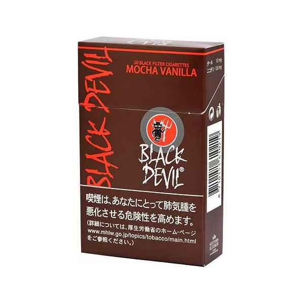Black Devil Mocha Vanilla — Carton (10 × 20 pack)
