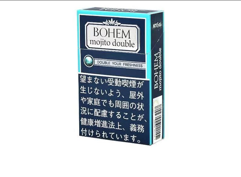 BOHEM Mojito Double — Carton (10 × 20 pack)