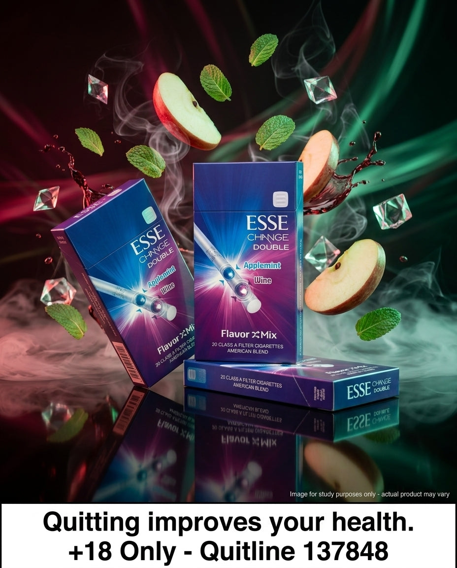 Esse Change Double Apple Mint Wine Cigarettes (10 Packs x 20s)