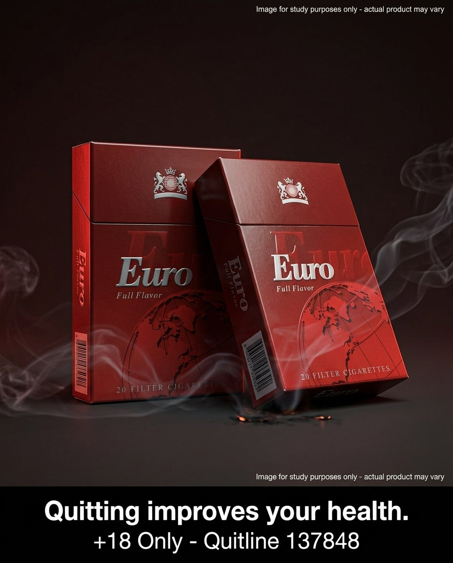 Euro Red Cigarettes (10 Packs x 20s) - Image 2