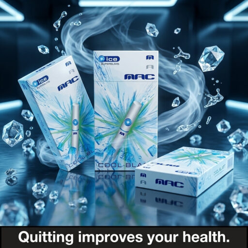 Mac Super Slim Ice Cool Blast Cigarettes (10 Packs x 20s)