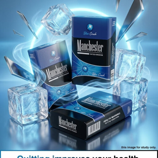 Manchester Blue Crush Cigarettes (10 Packs x 20s)