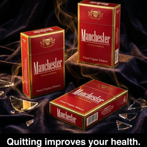 Manchester Red Flow Filter Cigarettes (10 Packs x 20s)