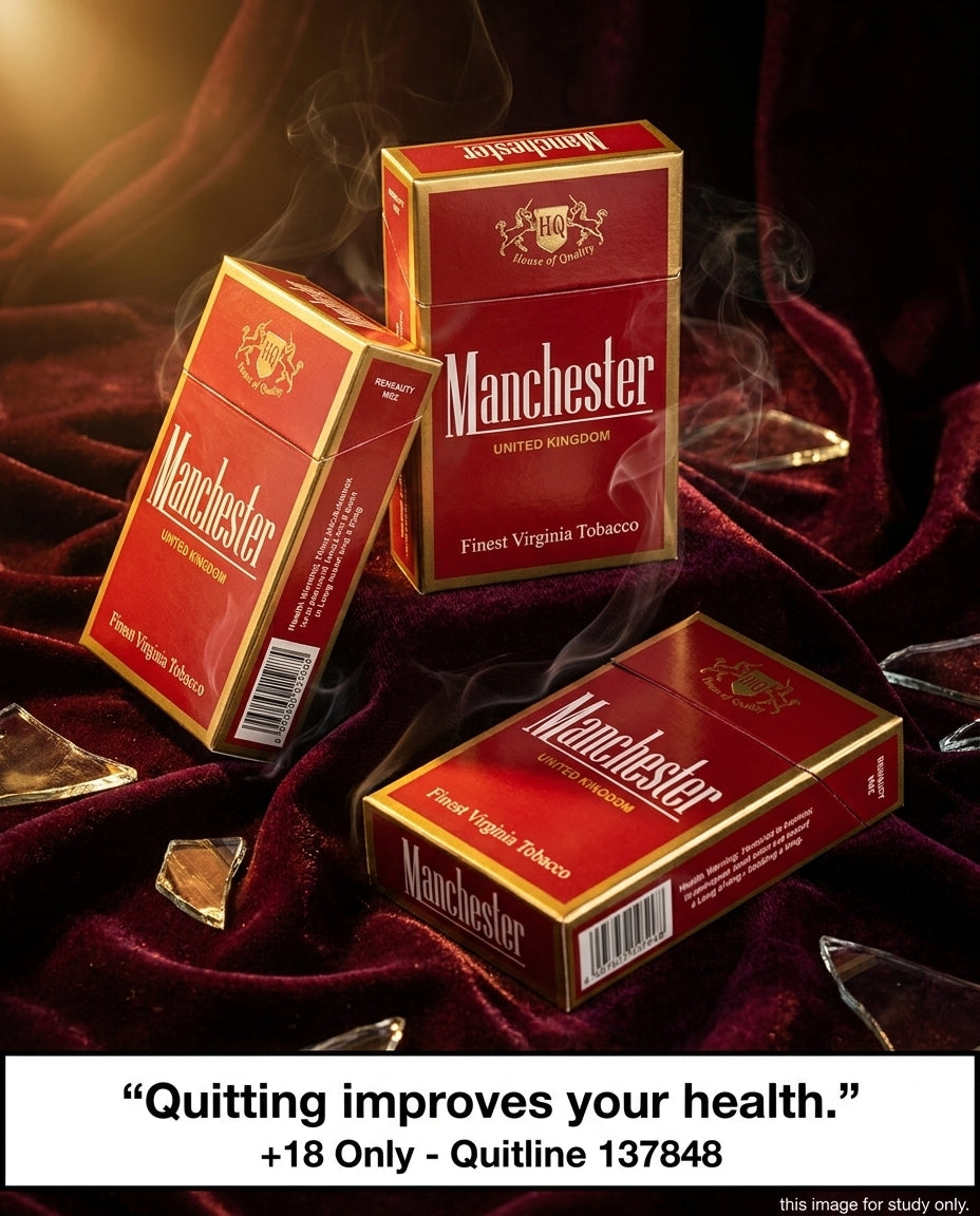 Manchester Red Flow Filter Cigarettes (10 Packs x 20s) - Image 2
