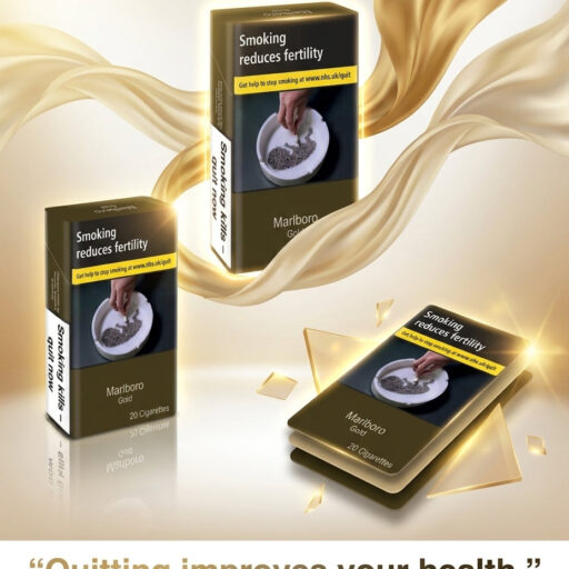 Marlboro Gold Cigarettes (10 packets x 20s)