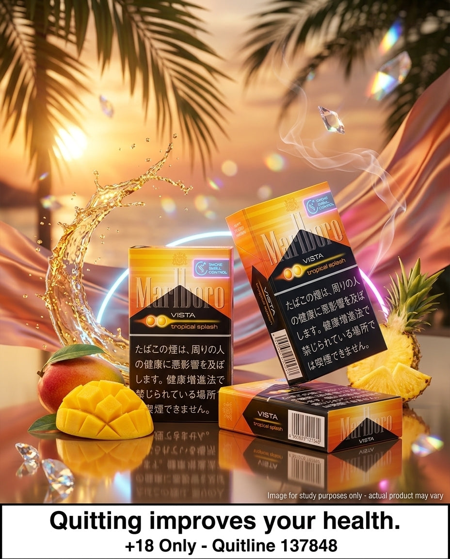 Marlboro Japan Yellow Tropical Cigarettes (10 Packs x 20s) - Image 2