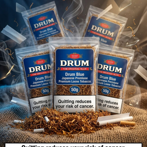 Drum Blue Japanese 500g Premium Loose Tobacco
