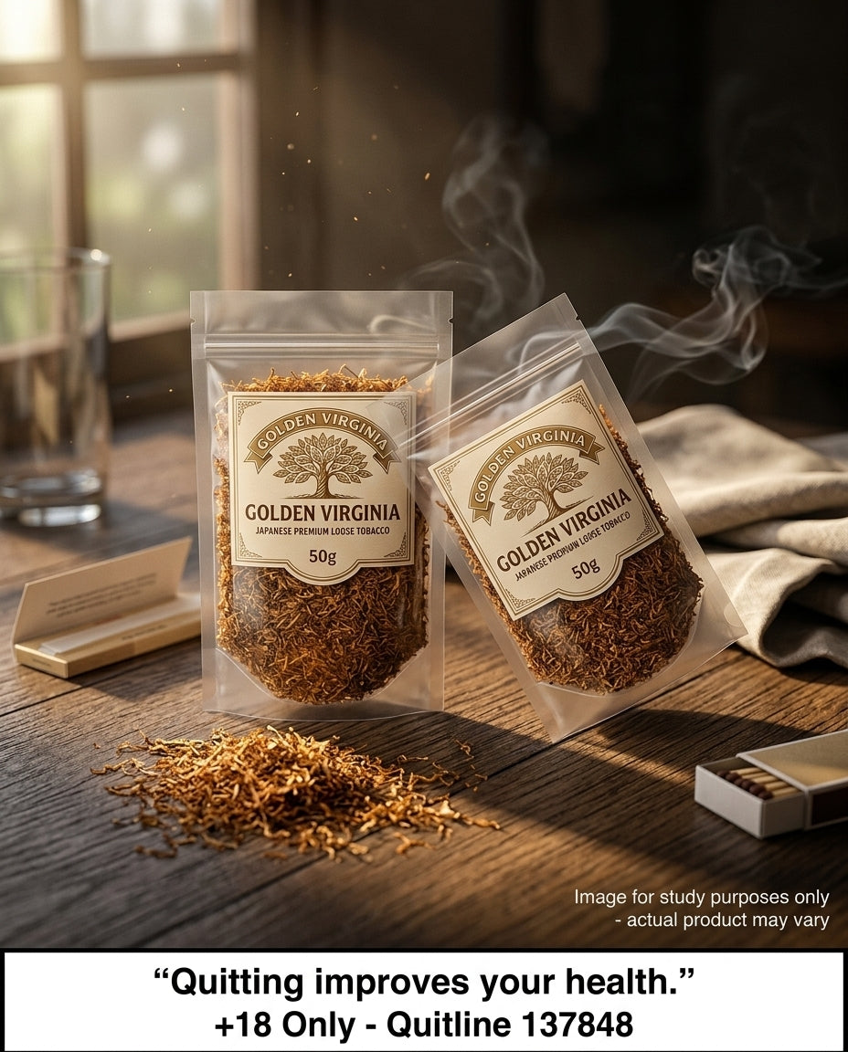Golden Virginia Japanese 100g Premium Loose Tobacco