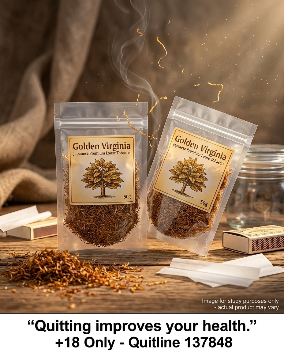 Golden Virginia Japanese 100g Premium Loose Tobacco - Image 2
