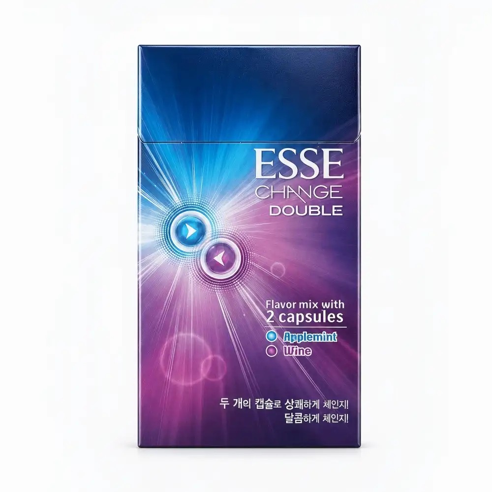 Esse Change Double Applemint Wine Super Slim 4mg — 20 pack