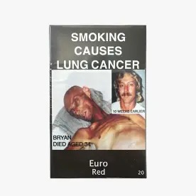 Euro Red 12mg — 20 pack