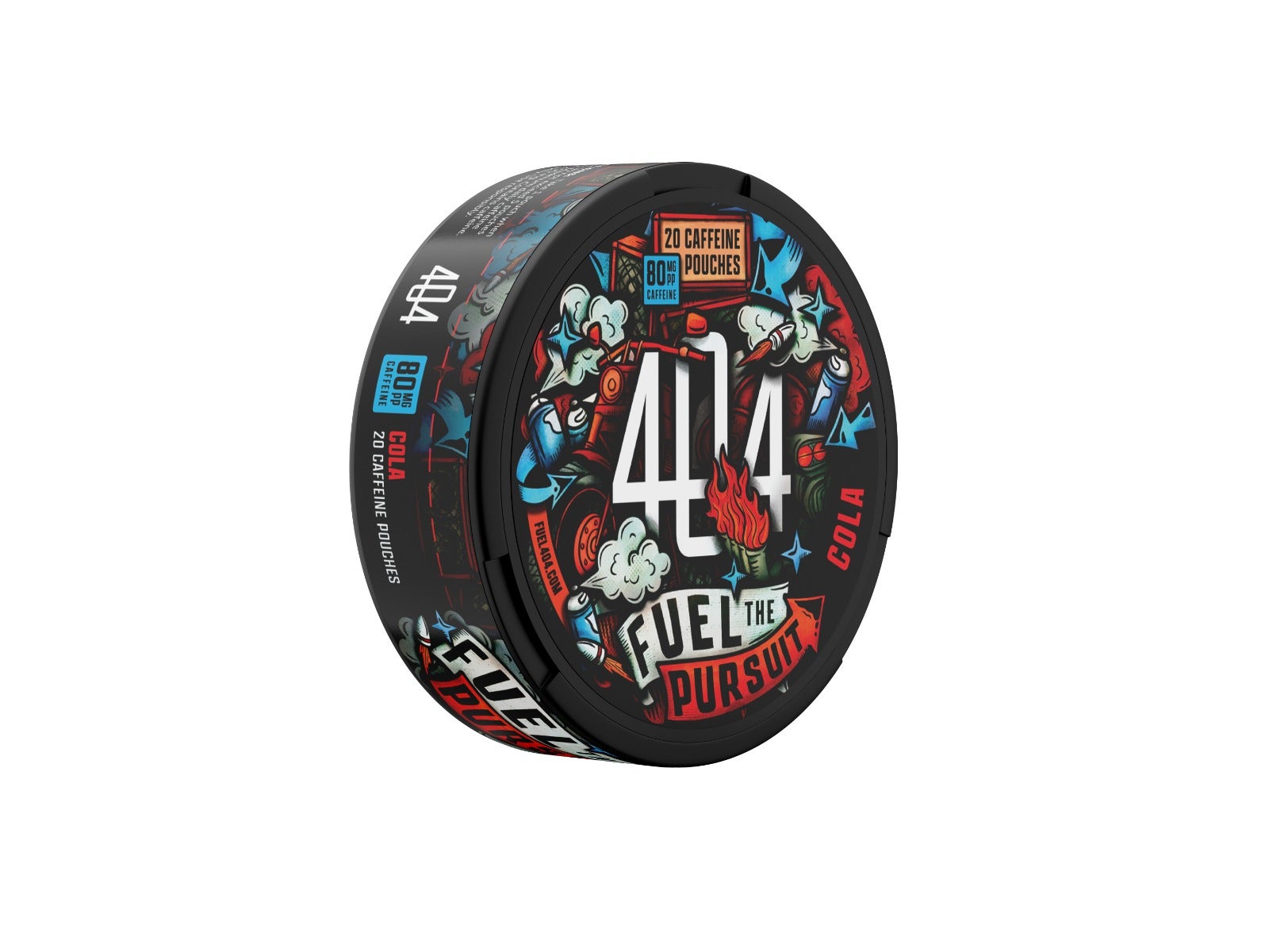 404 Caffeine Pouches Cola 100 - Image 2