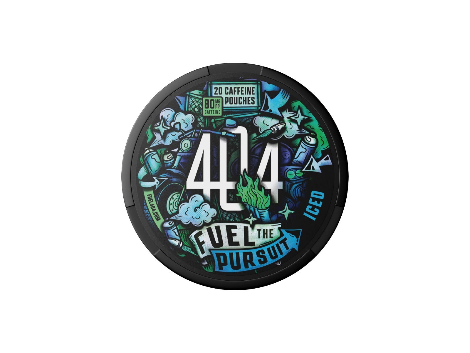 404 Caffeine Pouches Iced 100 - Image 2