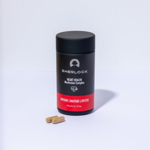 Sherlock Daily Mushroom Complex  with Shiitake, Maitake & Oyster Mushroom (60 Caps)