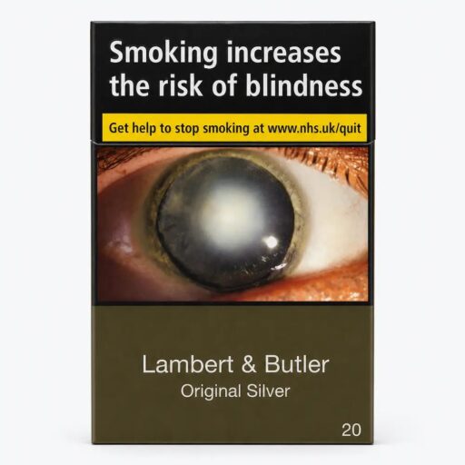 Lambert & Butler Original Silver 8mg — Carton (10 × 20 pack)