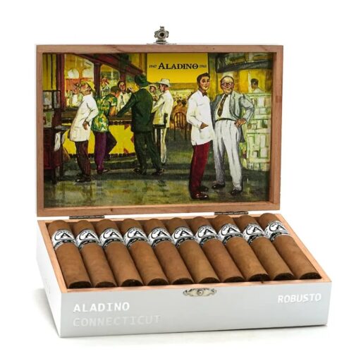 Aladino Connecticut Robusto Cigar — Single