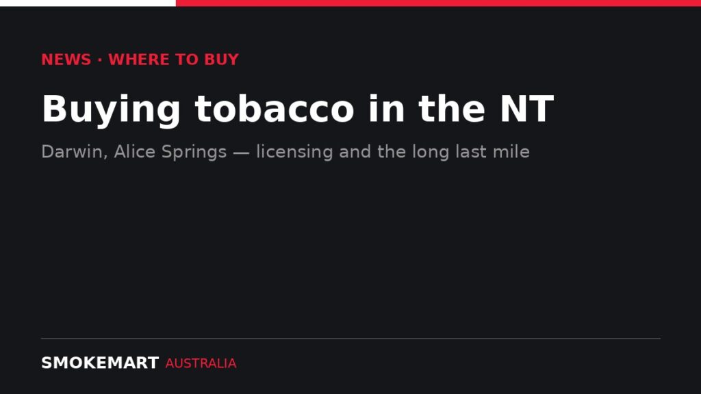 Smoke Mart Australia graphic: Buying tobacco in the NT