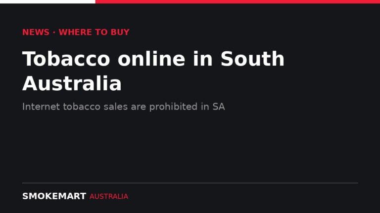 Smoke Mart Australia graphic: Tobacco online in South Australia