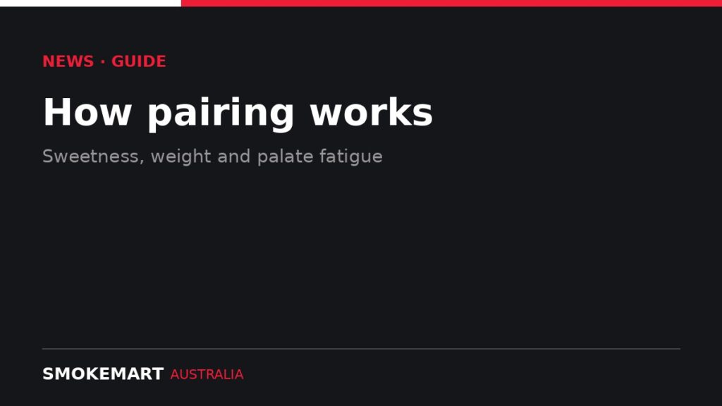 Smoke Mart Australia graphic: How pairing works