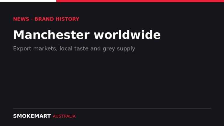 Smoke Mart Australia graphic: Manchester worldwide