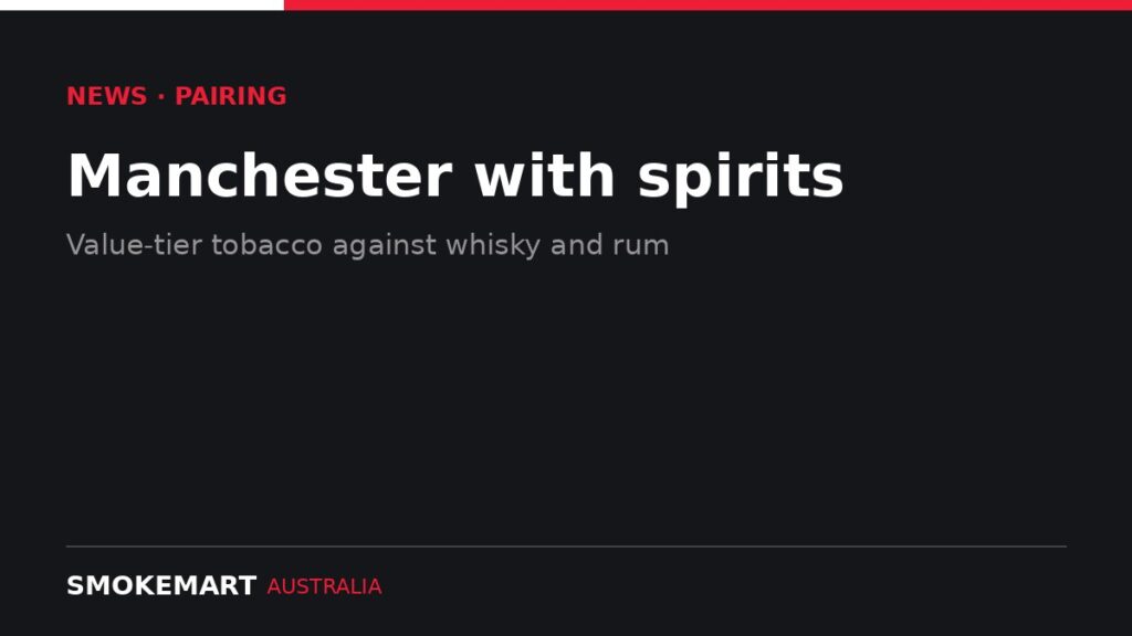 Smoke Mart Australia graphic: Manchester with spirits