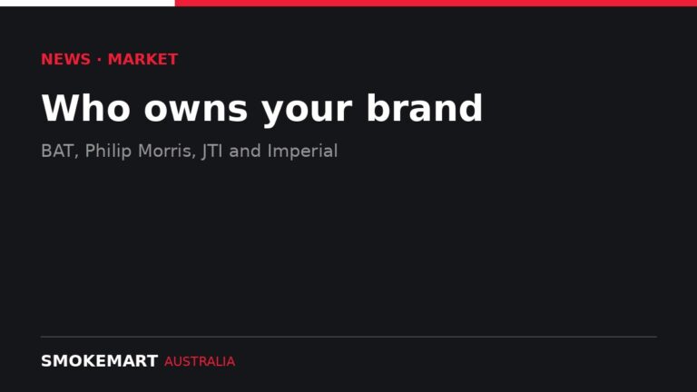 Smoke Mart Australia graphic: Who owns your brand