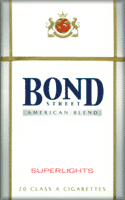 Bond Street Silver (Super Lights) — Carton (10 × 20 pack)