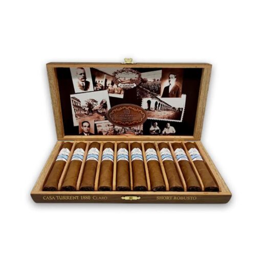 Casa Turrent 1880 Claro Short Robusto Cigar — Single