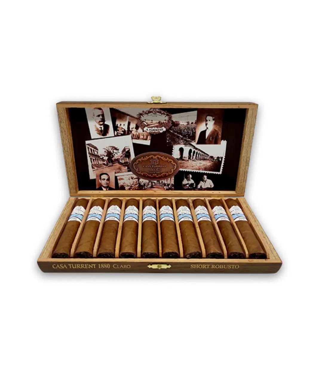Casa Turrent 1880 Claro Short Robusto Cigar — Single