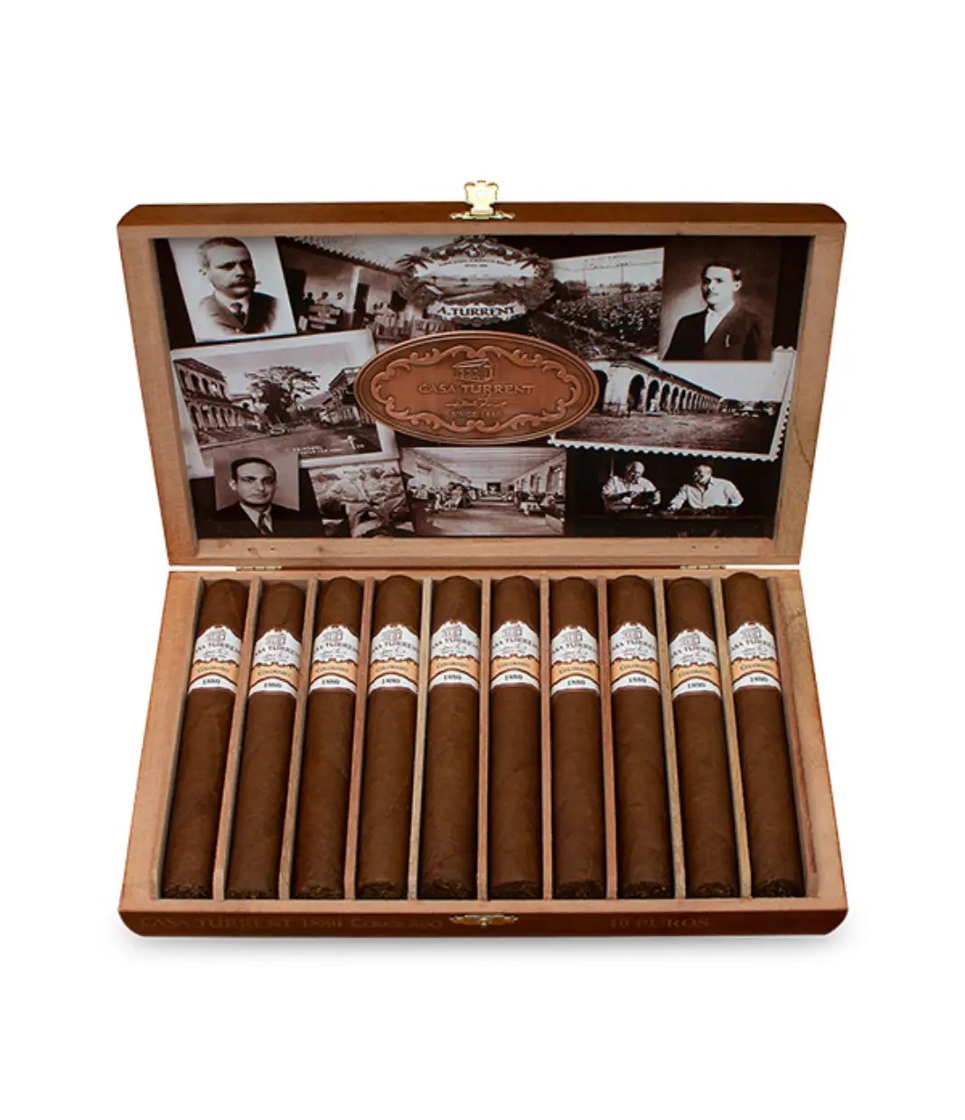 Casa Turrent 1880 Colorado Doble Robusto Cigar — Box of 10