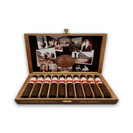 Casa Turrent 1880 Maduro Short Robusto Cigar — Single