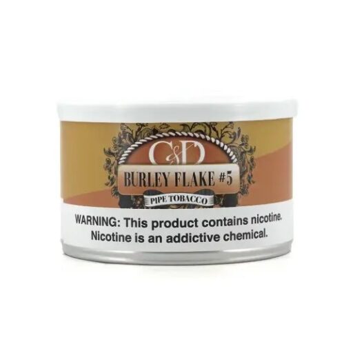 Cornell & Diehl Burley Flake #5 Pipe Tobacco — Box of 4 × 57g tins