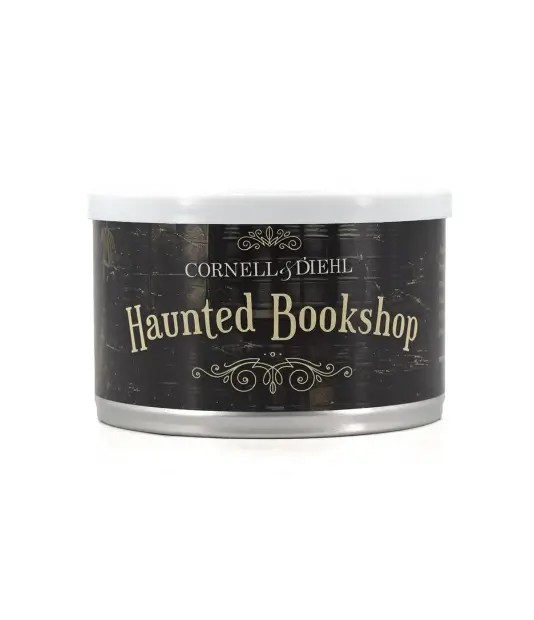 Cornell & Diehl Haunted Bookshop Pipe Tobacco — Box of 4 × 57g tins