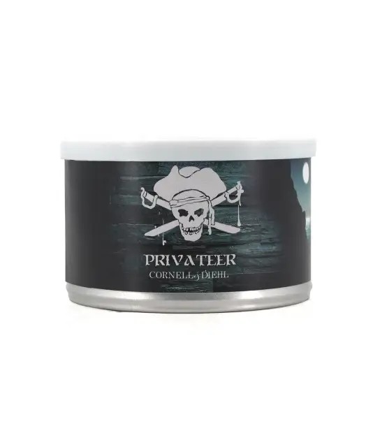 Cornell & Diehl Privateer Pipe Tobacco — Box of 4 × 57g tins