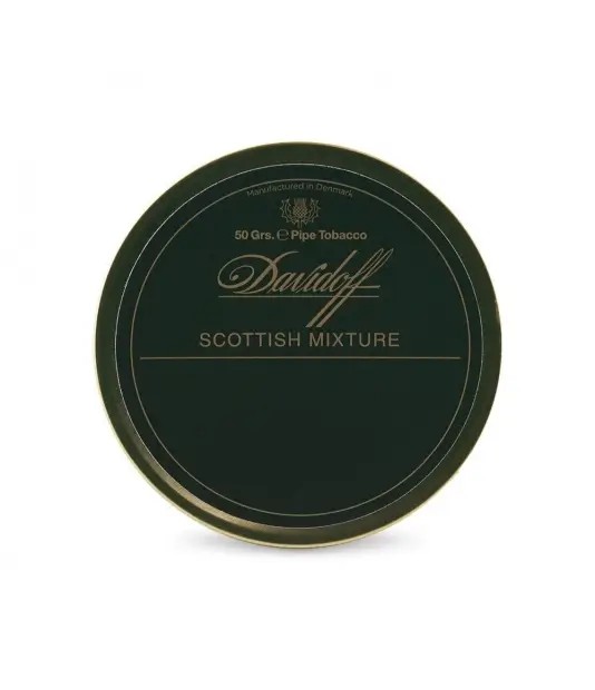 Davidoff Scottish Mixture Pipe Tobacco Pipe Tobacco — Box of 5 × 50g tins
