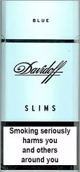 Davidoff Slims Blue — Carton (10 × 20 pack)