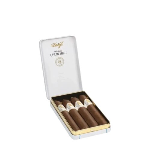 Davidoff Winston Churchill Belicoso Tin Cigar — Single