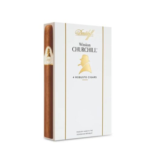 Davidoff Winston Churchill Robusto Cigar (4 Pack) — Single