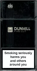 Dunhill Fine Cut Black — Carton (10 × 20 pack)