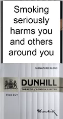 Dunhill Fine Cut Signature Blend — Carton (10 × 20 pack)