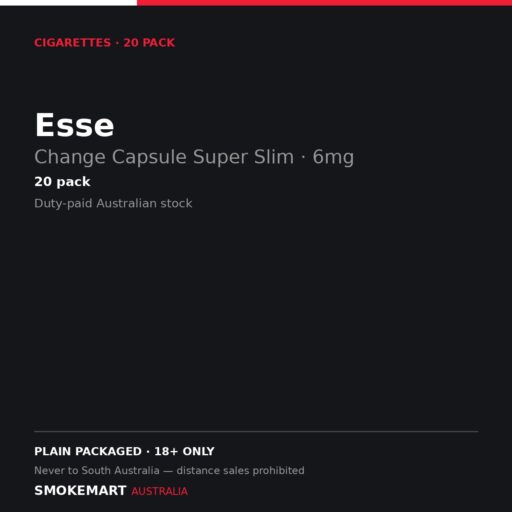 Esse Change Capsule Super Slim 6mg — 20 pack
