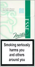 ESSE Super Slims Green 100`s — Carton (10 × 20 pack)