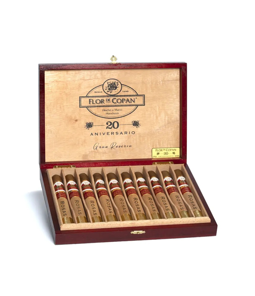 Flor De Copan Gran Reserva 20 Aniversario 2023 Limited Edition Cigar — Box of 10