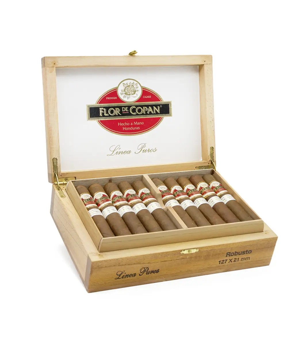 Flor De Copan Linea Puros Robusto Cigar — Box of 20