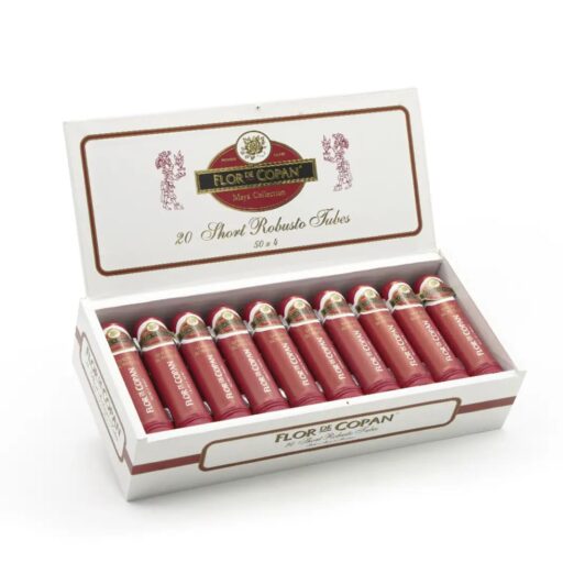 Flor De Copan Maya Collection Short Robusto Tubes Cigar — Single