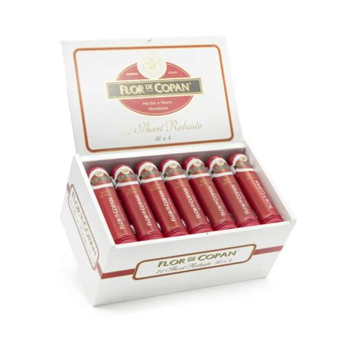 Flor De Copan Short Robusto Tube Cigar — Single