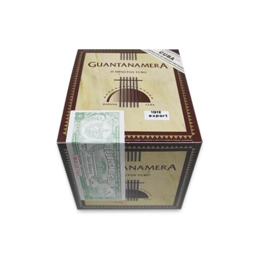 Guantanamera Minutos Tubo Cigar (50 Pack) — Box of 50 (25 × 2)