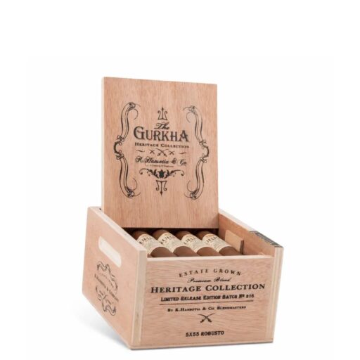 Gurkha Heritage Natural Robusto Cigar — Single