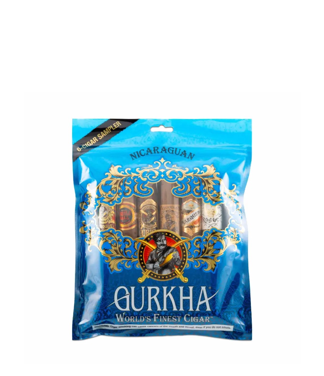 Gurkha Toro Nicaragua Sampler (Blue Baggie) Double Set Cigar — Box of 12 (2 × 6)