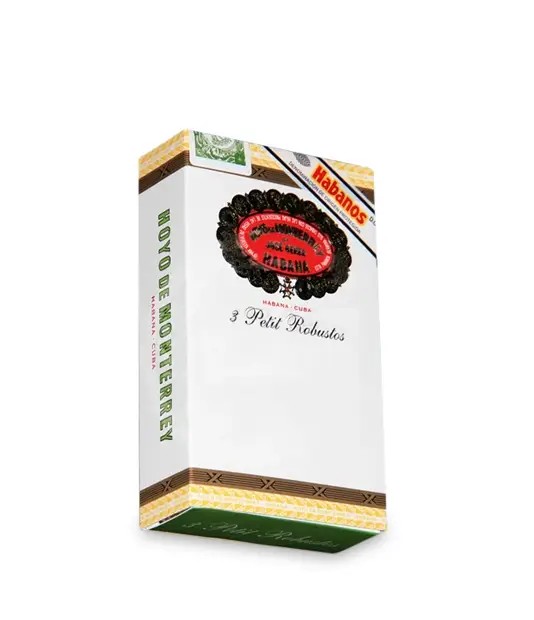 Hoyo de Monterrey Petit Robusto C/P Cigar — Box of 15 (3 × 5)